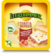 Leerdammer Toast&Burger 125g – 6 felii